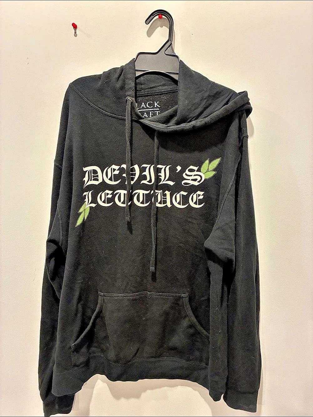 Blackcraft Cult Devil's Lettuce Hoodie Graphic Pullover Black